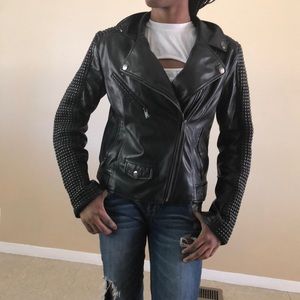 Leather jacket
